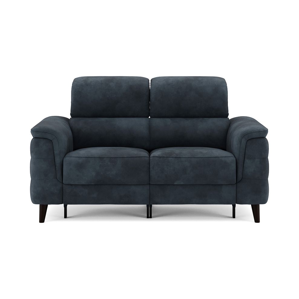 Cassius 2 Seater Power Recliner Sofa with Adjustable Power Headrests in Dexter Shadow Fabric 3