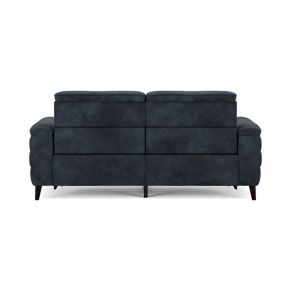 Cassius 3 Seater Power Recliner Sofa with Adjustable Power Headrests in Dexter Shadow Fabric 6