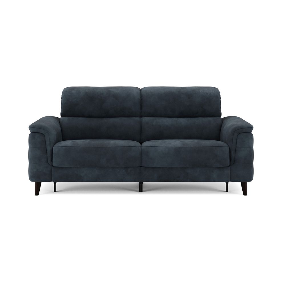 Cassius 3 Seater Power Recliner Sofa with Adjustable Power Headrests in Dexter Shadow Fabric 3