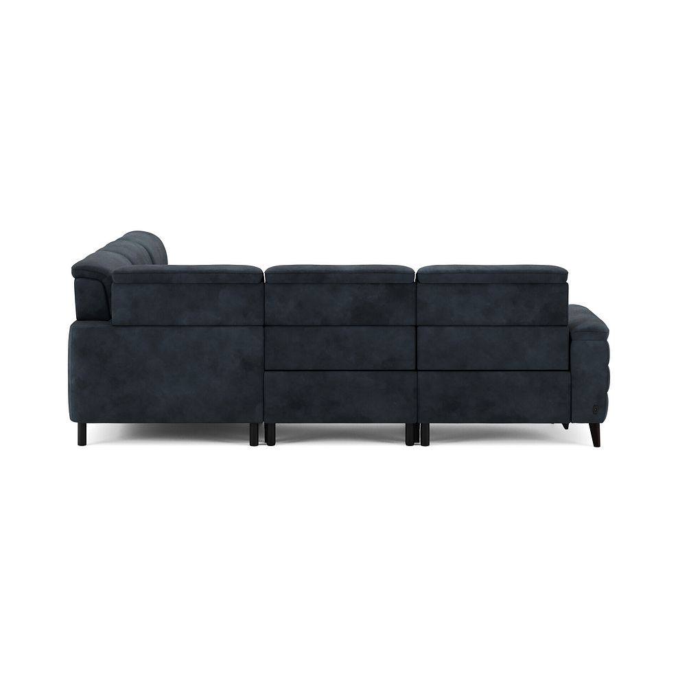 Cassius Large Corner Electric Recliner Sofa in Dexter Shadow Fabric 7