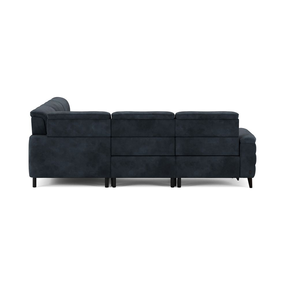 Cassius Large Corner Electric Recliner Sofa with Adjustable Power Headrests in Dexter Shadow Fabric 7