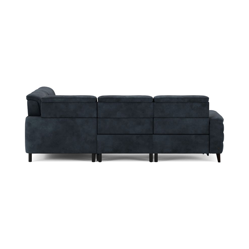 Cassius Left hand Corner Electric Recliner Sofa in Dexter Shadow Fabric 7