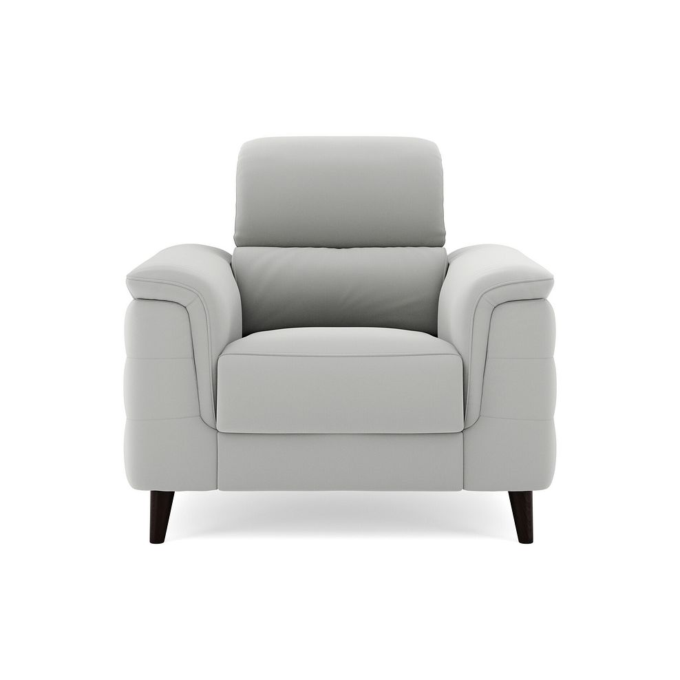 Cassius Power Recliner Armchair in Bella Lead Grey Fabric 3