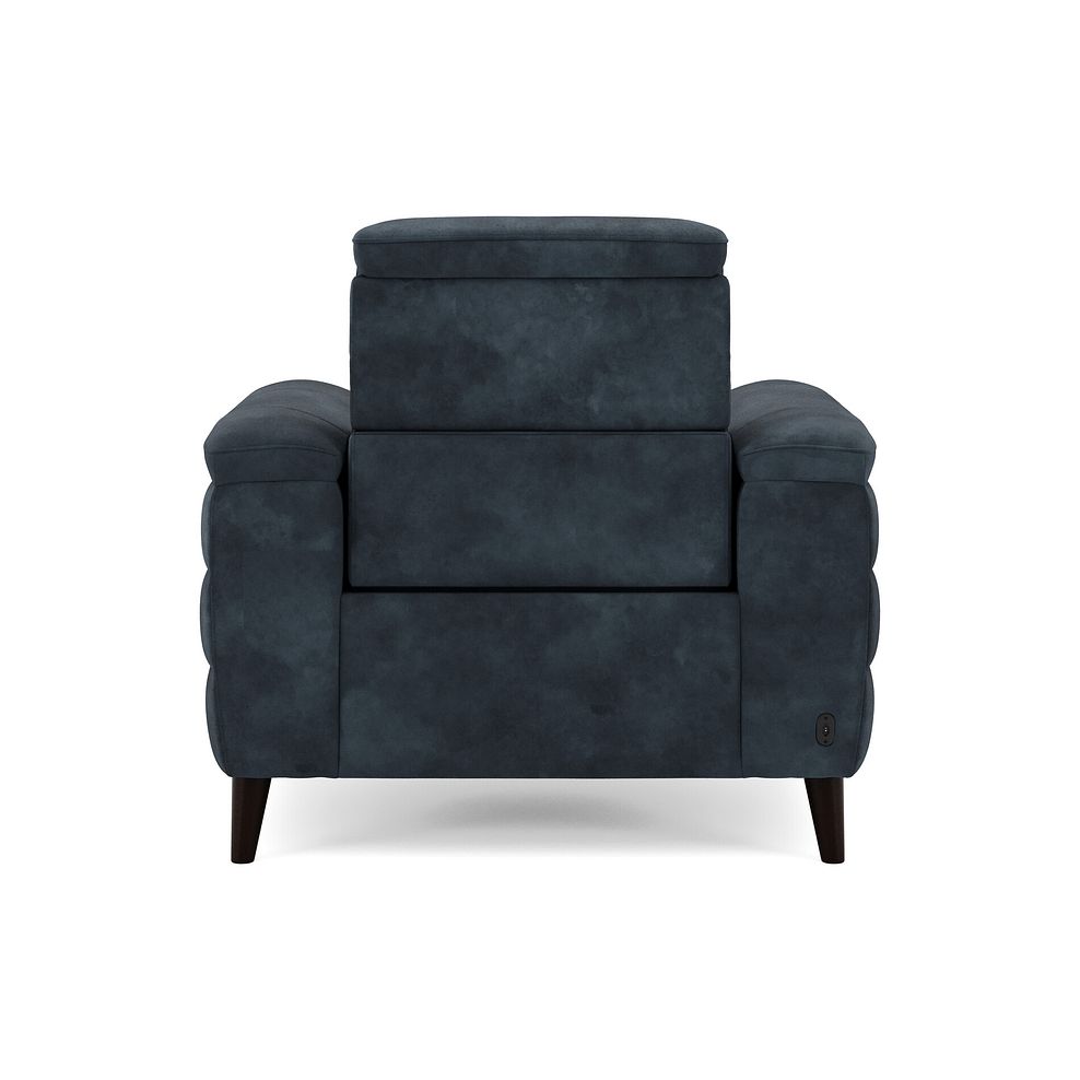 Cassius Power Recliner Armchair in Dexter Shadow Fabric 5