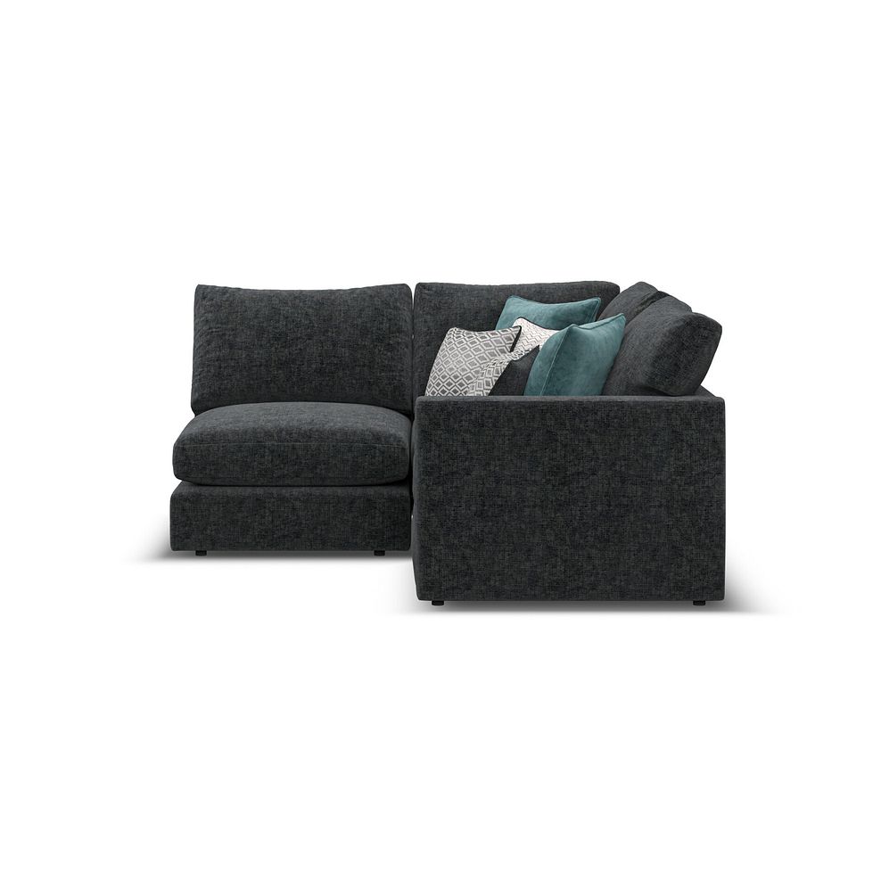 Malvern 3 Seat Right Hand Modular Corner Sofa in Charcoal fabric - Group 7 3