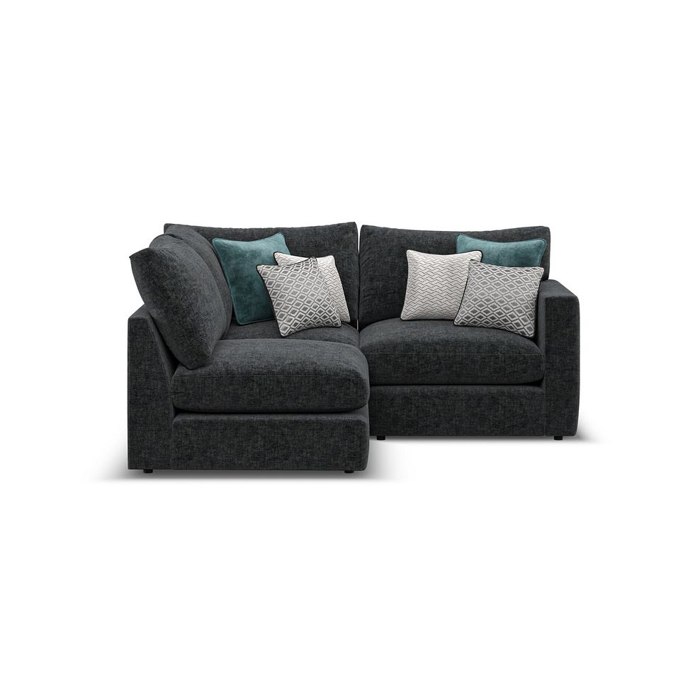 Malvern 3 Seat Right Hand Modular Corner Sofa in Charcoal fabric - Group 7 5