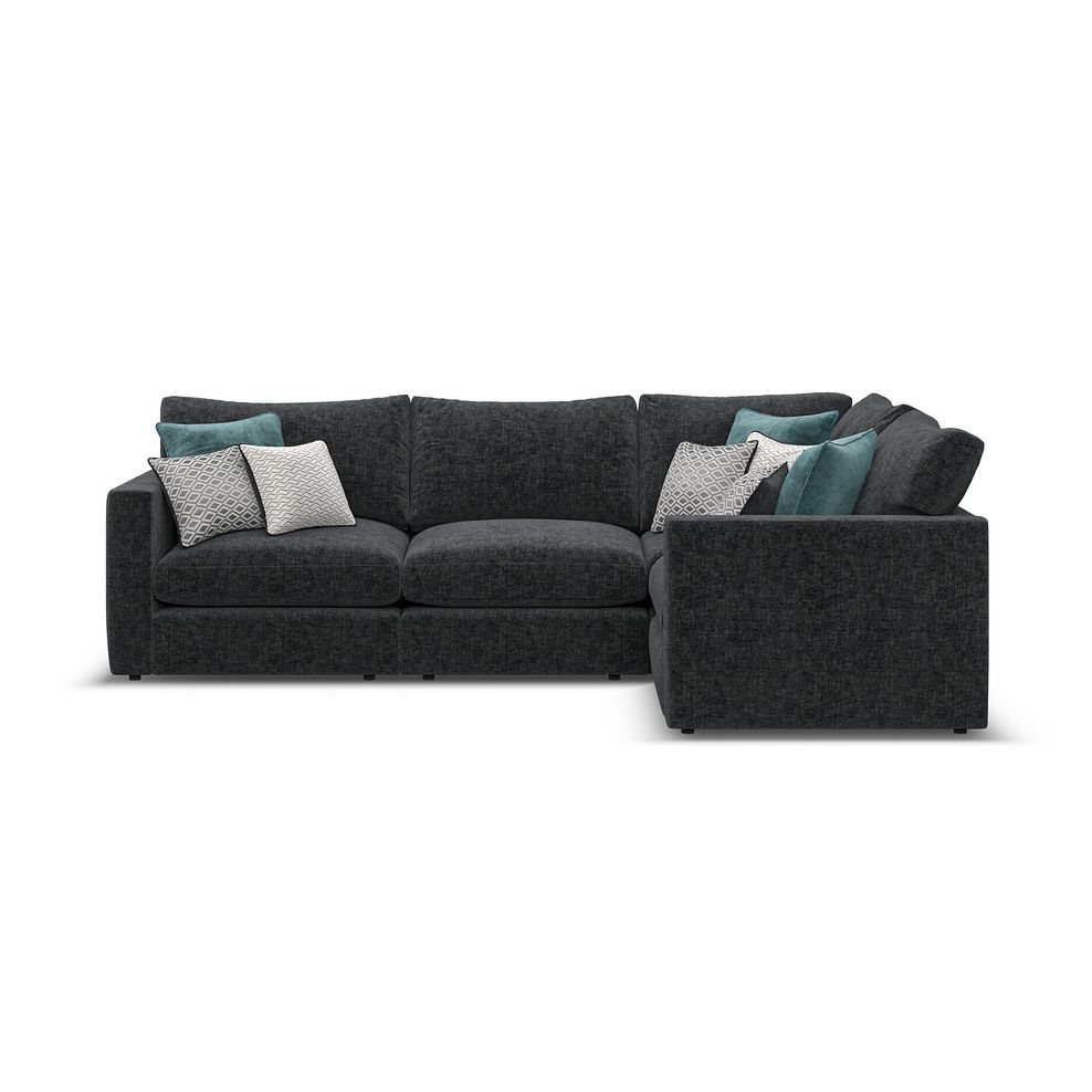 Malvern 4 Seat Modular Corner Sofa in Charcoal fabric - Group 2  2