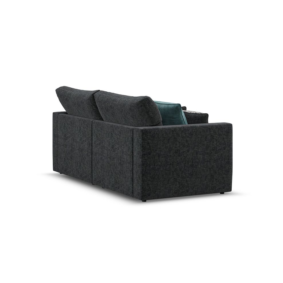Malvern 2 Seater Modular Sofa in Charcoal fabric - Group 8 3