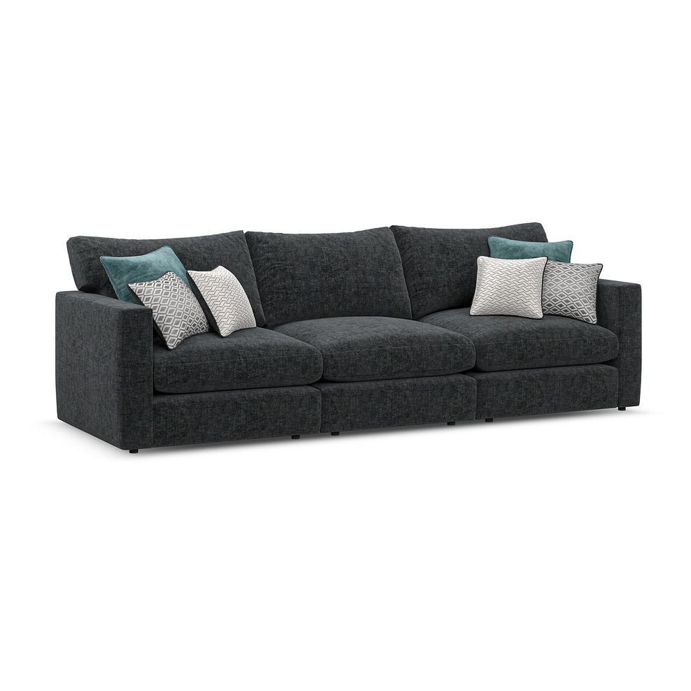 Malvern 3 Seater Modular Sofa in Charcoal fabric - Group 9 1