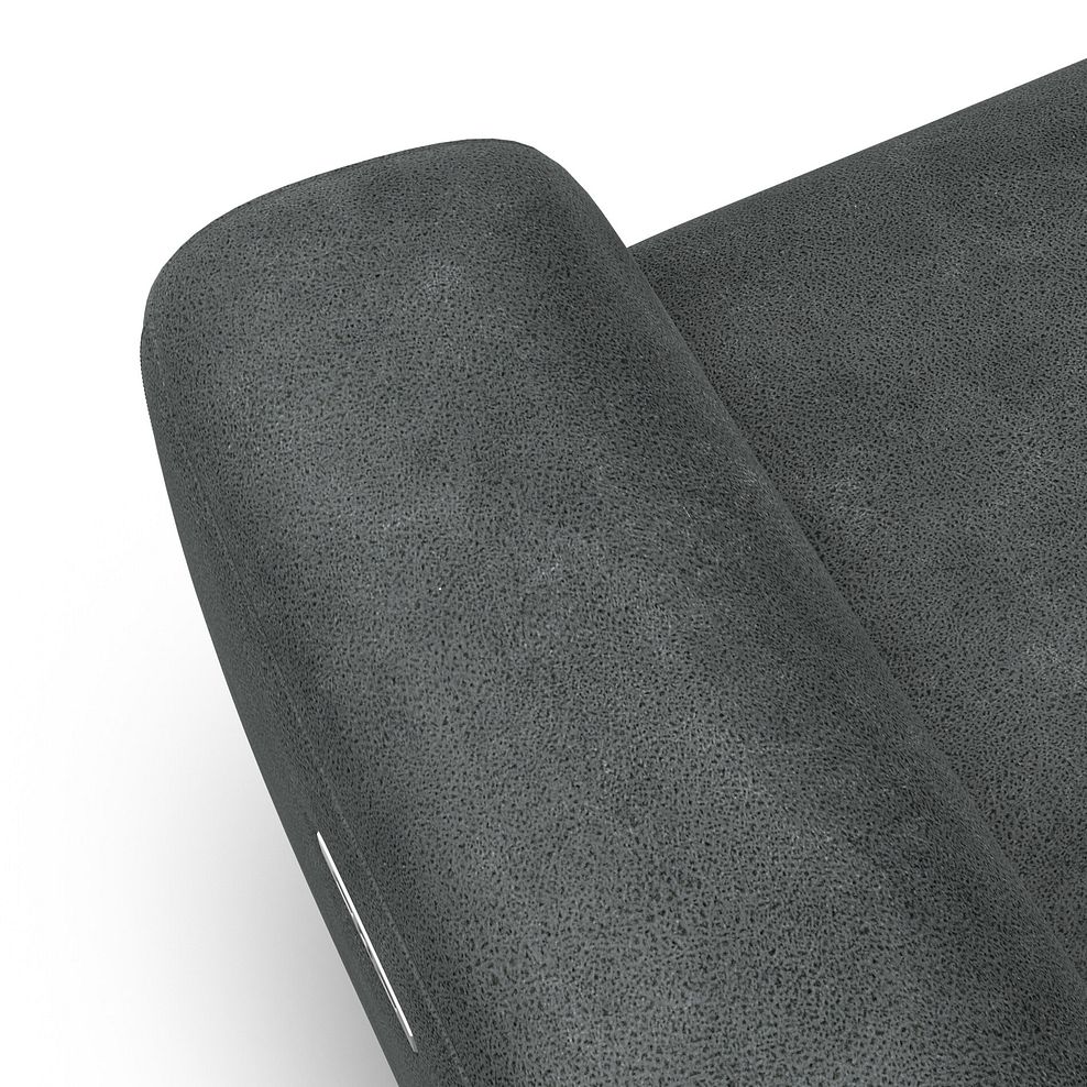 Cohen 2 Seater Electric Recliner in Miller Grey Fabric 13