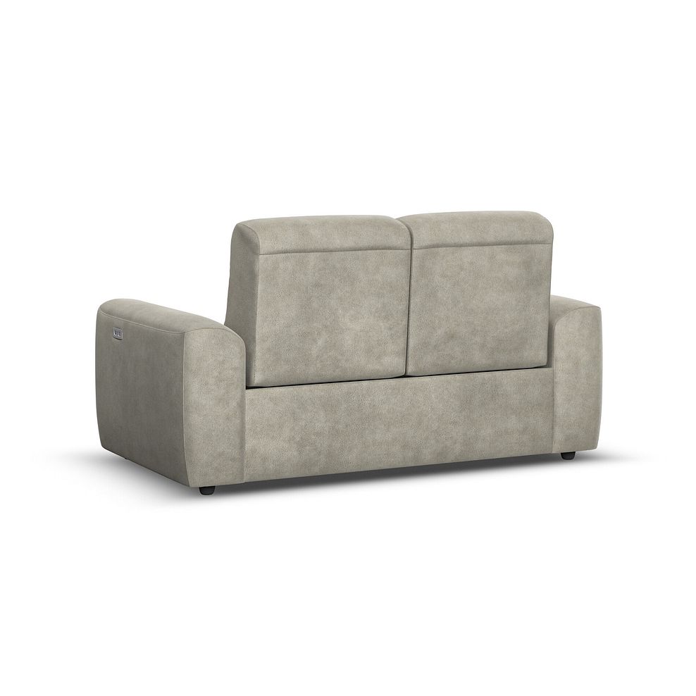 Cohen 2 Seater Electric Recliner in Miller Taupe Fabric 6