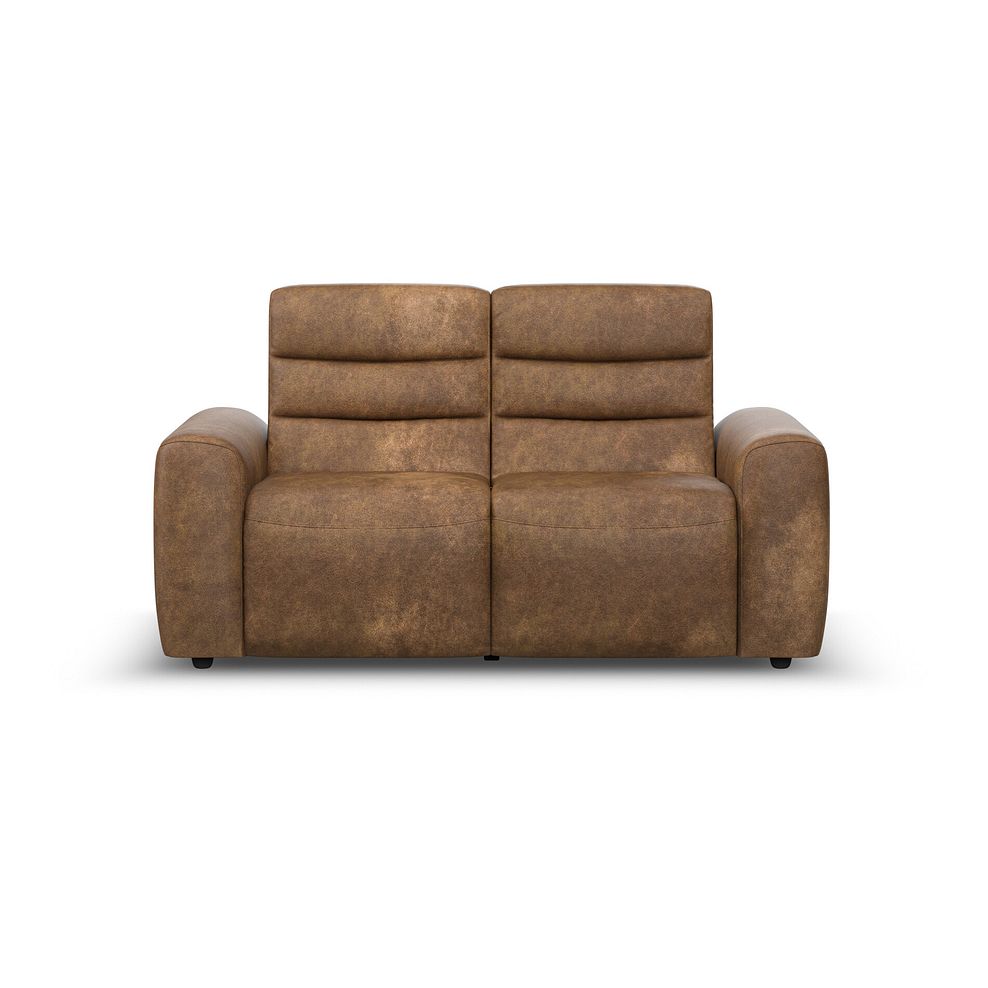 Cohen 2 Seater Electric Recliner in Ranch Brown Fabric 5