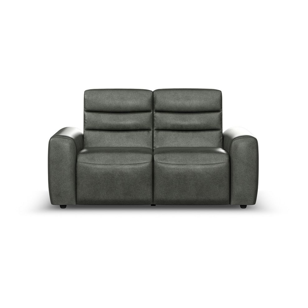 Cohen 2 Seater Electric Recliner in Virgo Lead Leather 5