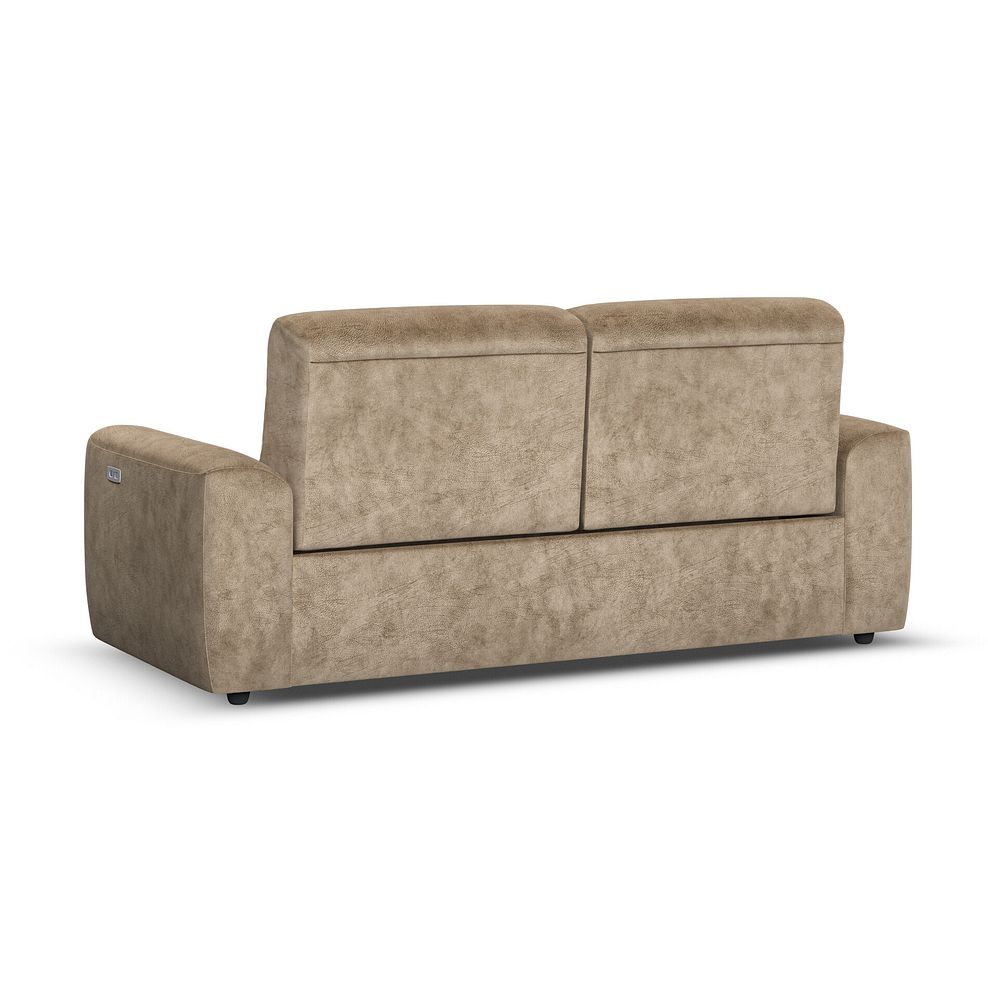 Cohen 3 Seater Electric Recliner in Dapple Taupe Fabric 6