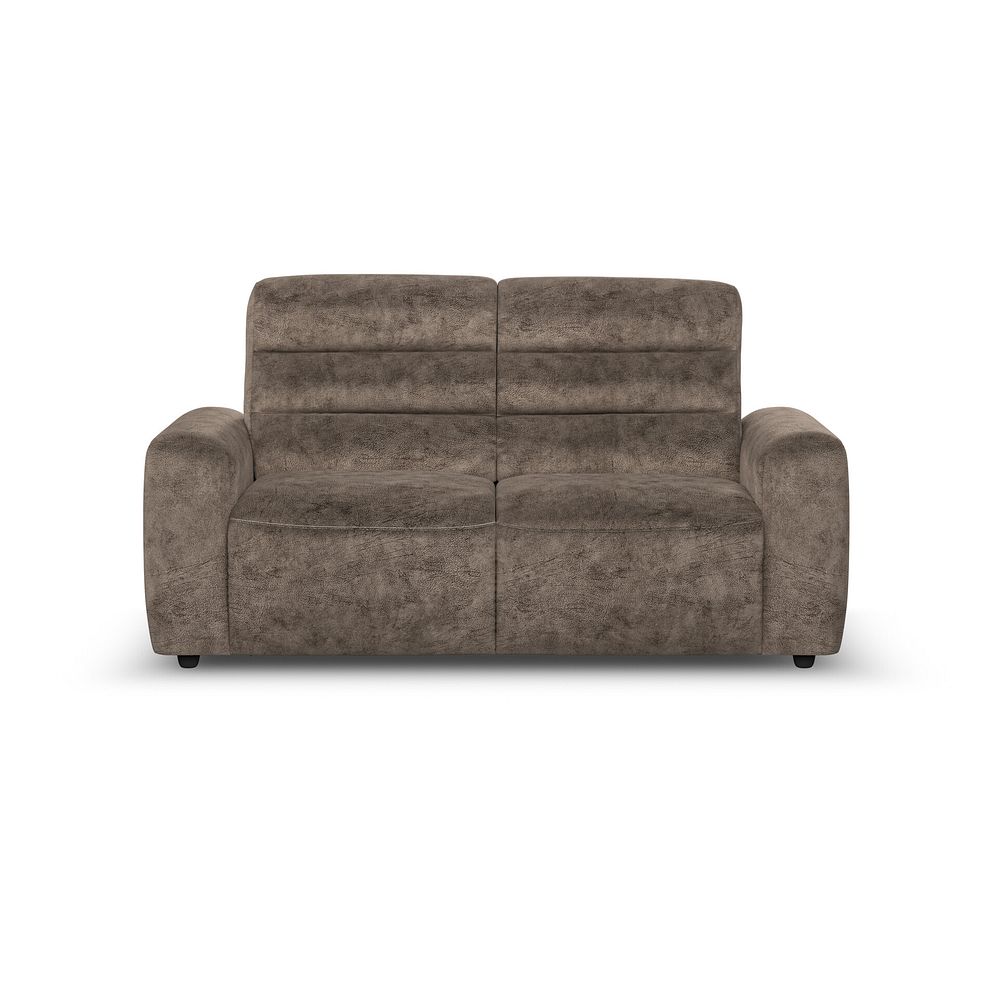 Cohen 3 Seater Sofa Bed in Dapple Chocolate Fabric 3