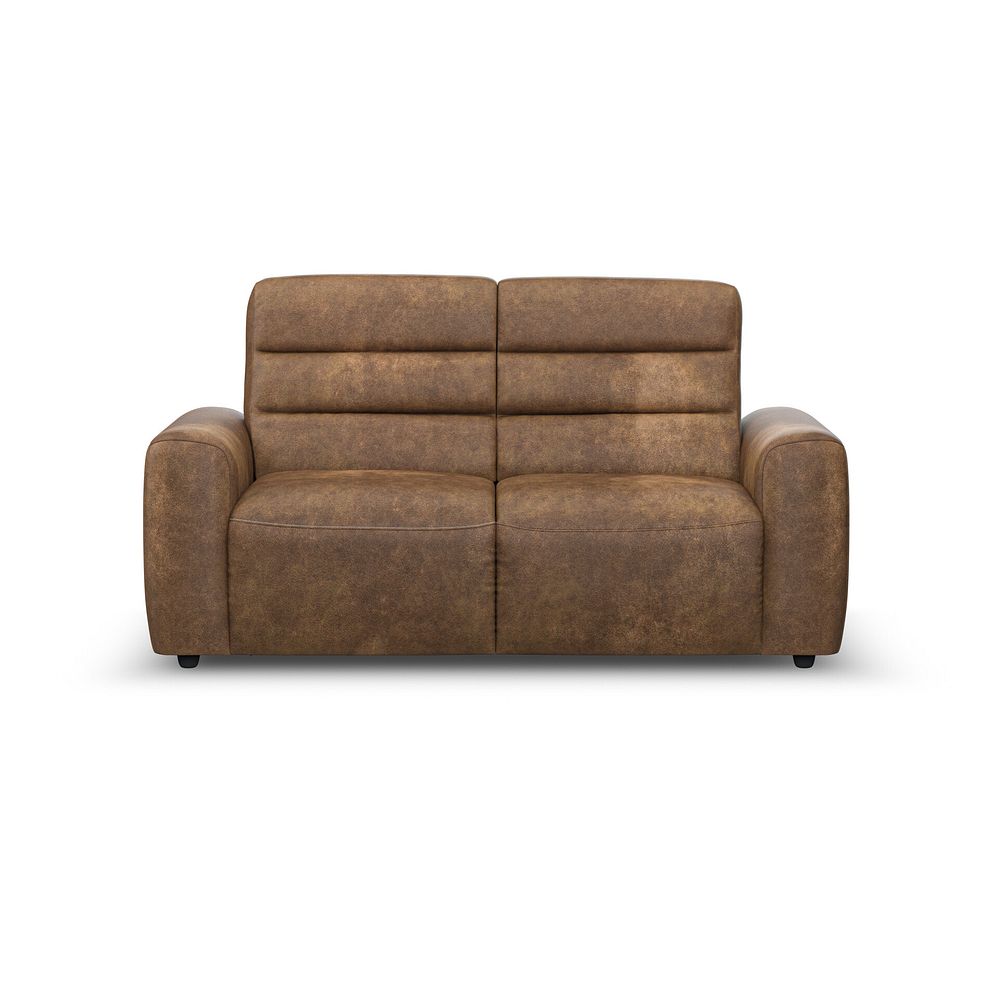 Cohen 3 Seater Sofa Bed in Ranch Brown Fabric 3