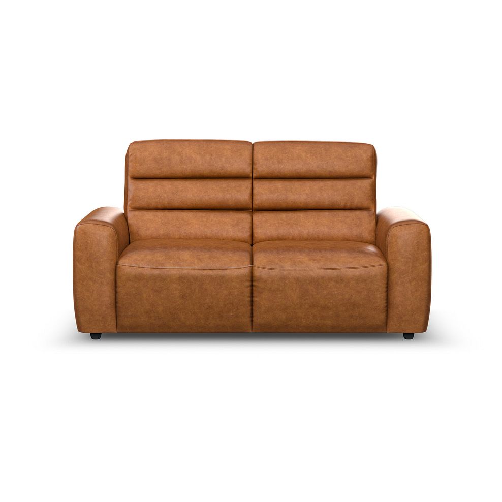 Cohen 3 Seater Sofa Bed in Virgo Cognac Leather 3