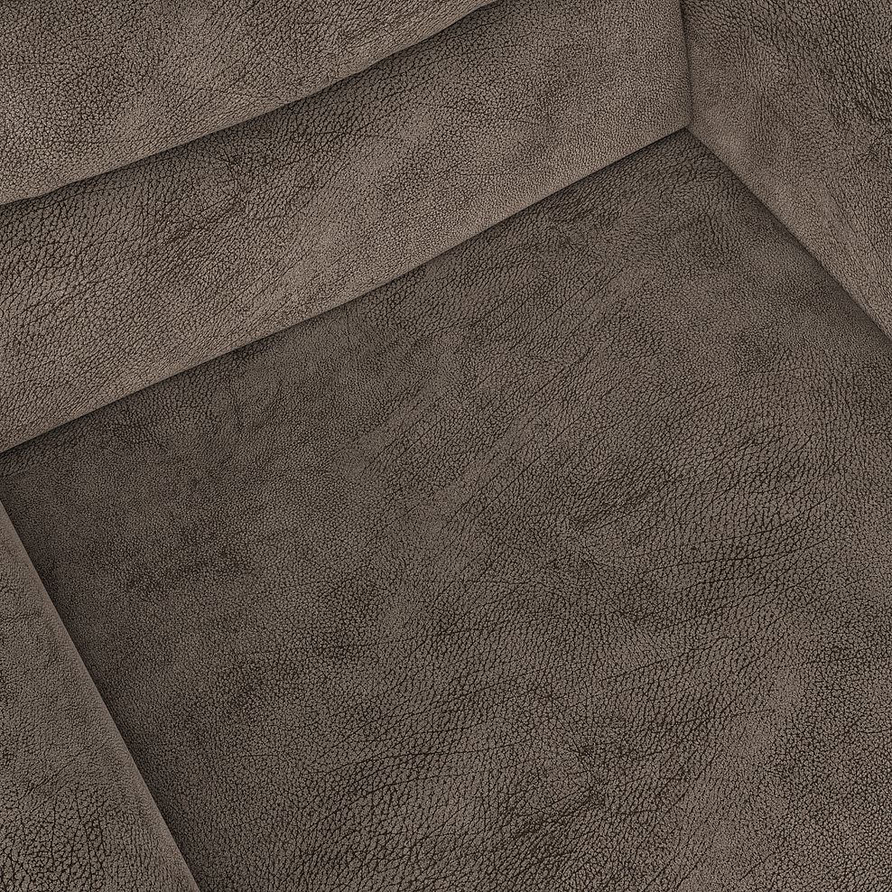 Cohen Electric Recliner Armchair in Dapple Chocolate Fabric 11