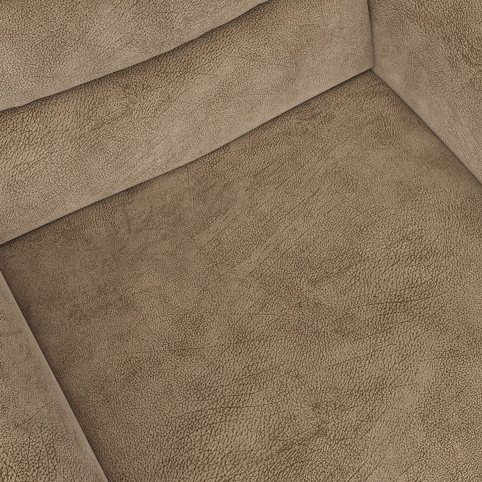 Cohen Electric Recliner Armchair in Dapple Taupe Fabric 10