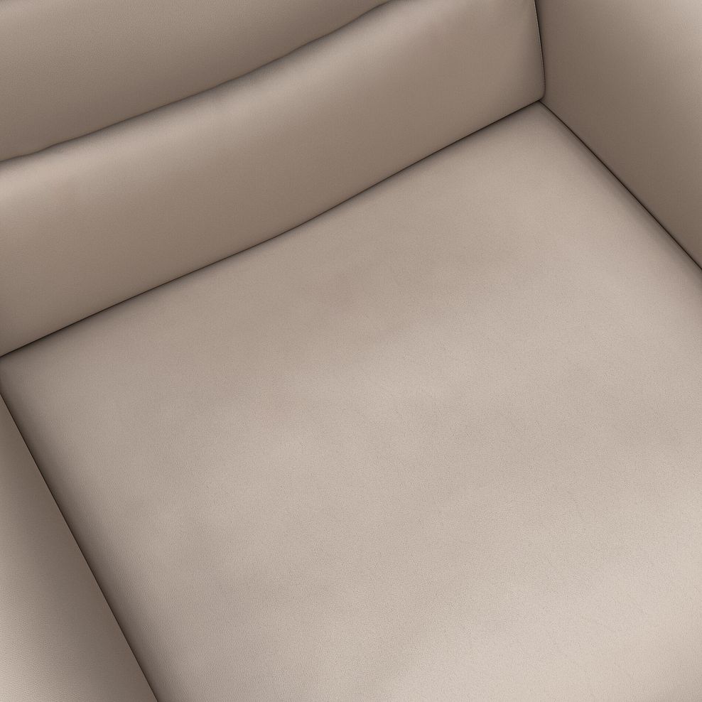 Cohen Electric Recliner Armchair in Virgo Buff Leather 10