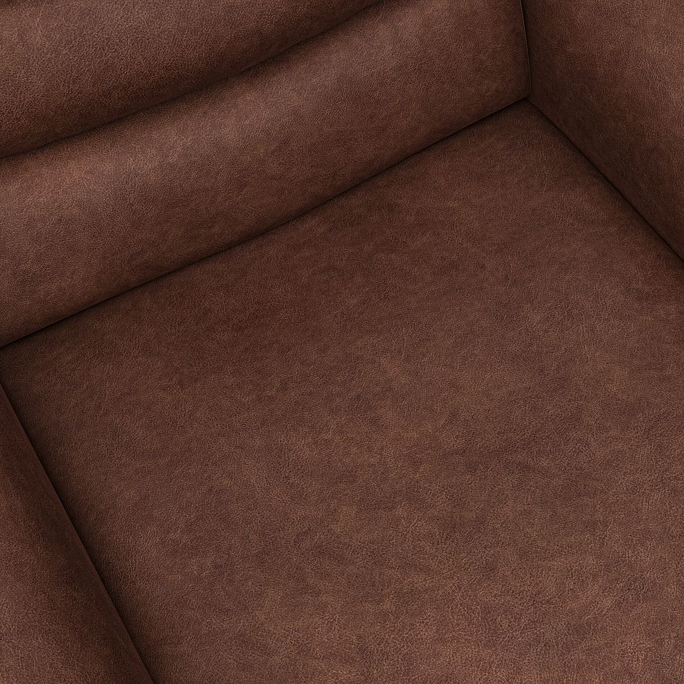 Cohen Electric Recliner Armchair in Virgo Chestnut Leather 10