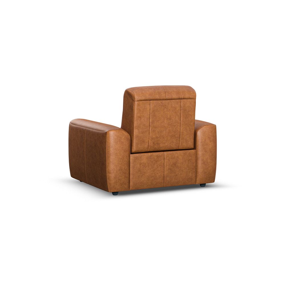 Cohen Electric Recliner Armchair in Virgo Cognac Leather 5