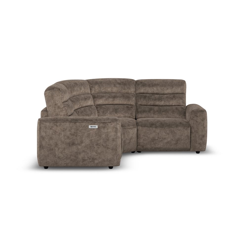 Cohen Group 1 Electric Recliner in  Dapple Chocolate Fabric 6