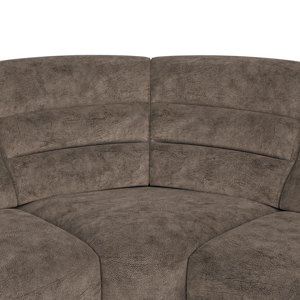 Cohen Group 1 Electric Recliner in  Dapple Chocolate Fabric 8