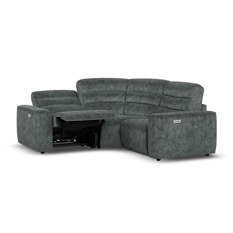 Cohen Group 1 Electric Recliner in Dapple Grey Fabric 3