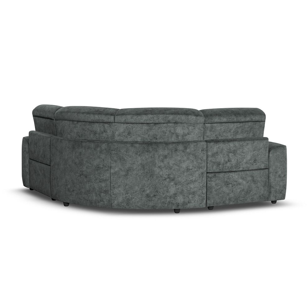 Cohen Group 1 Electric Recliner in Dapple Grey Fabric 5