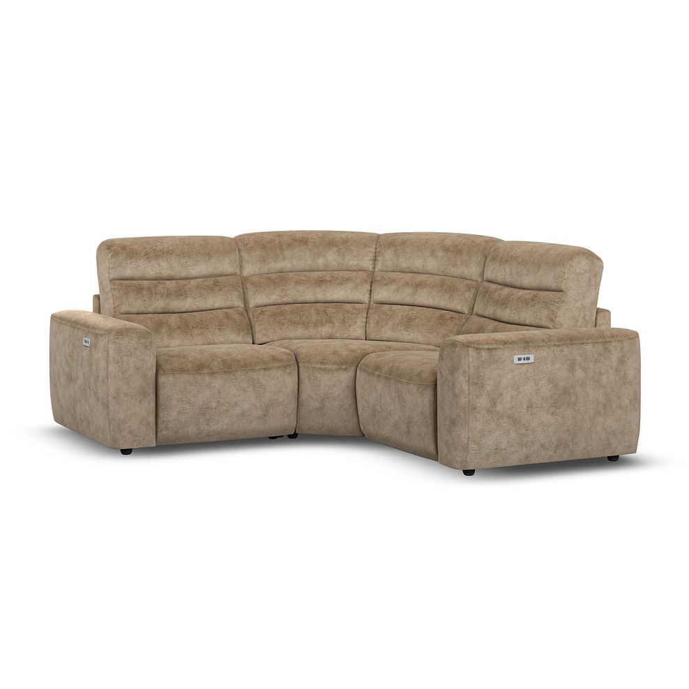 Cohen Group 1 Electric Recliner in Dapple Taupe Fabric 1