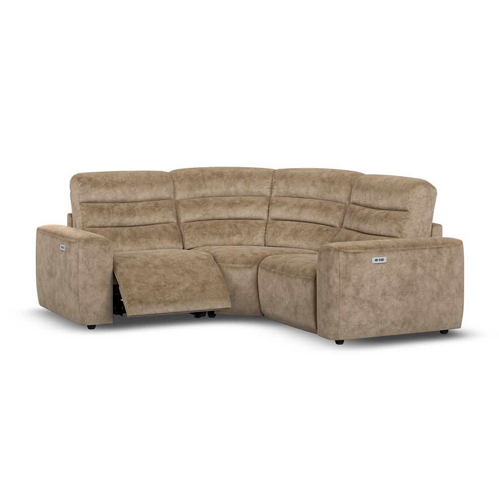 Cohen Group 1 Electric Recliner in Dapple Taupe Fabric 2