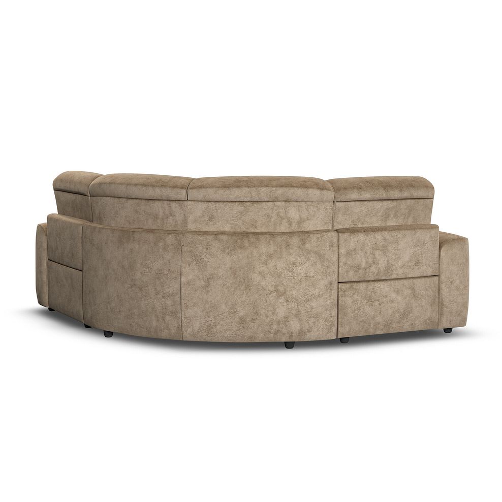 Cohen Group 1 Electric Recliner in Dapple Taupe Fabric 5