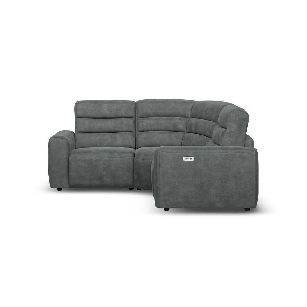 Cohen Group 1 Electric Recliner in Miller Grey Fabric 4