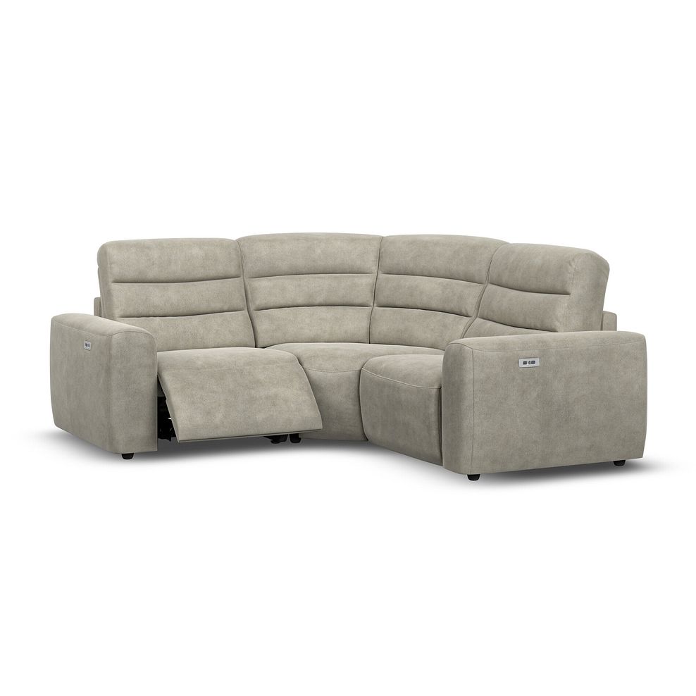 Cohen Group 1 Electric Recliner in Miller Taupe Fabric 2