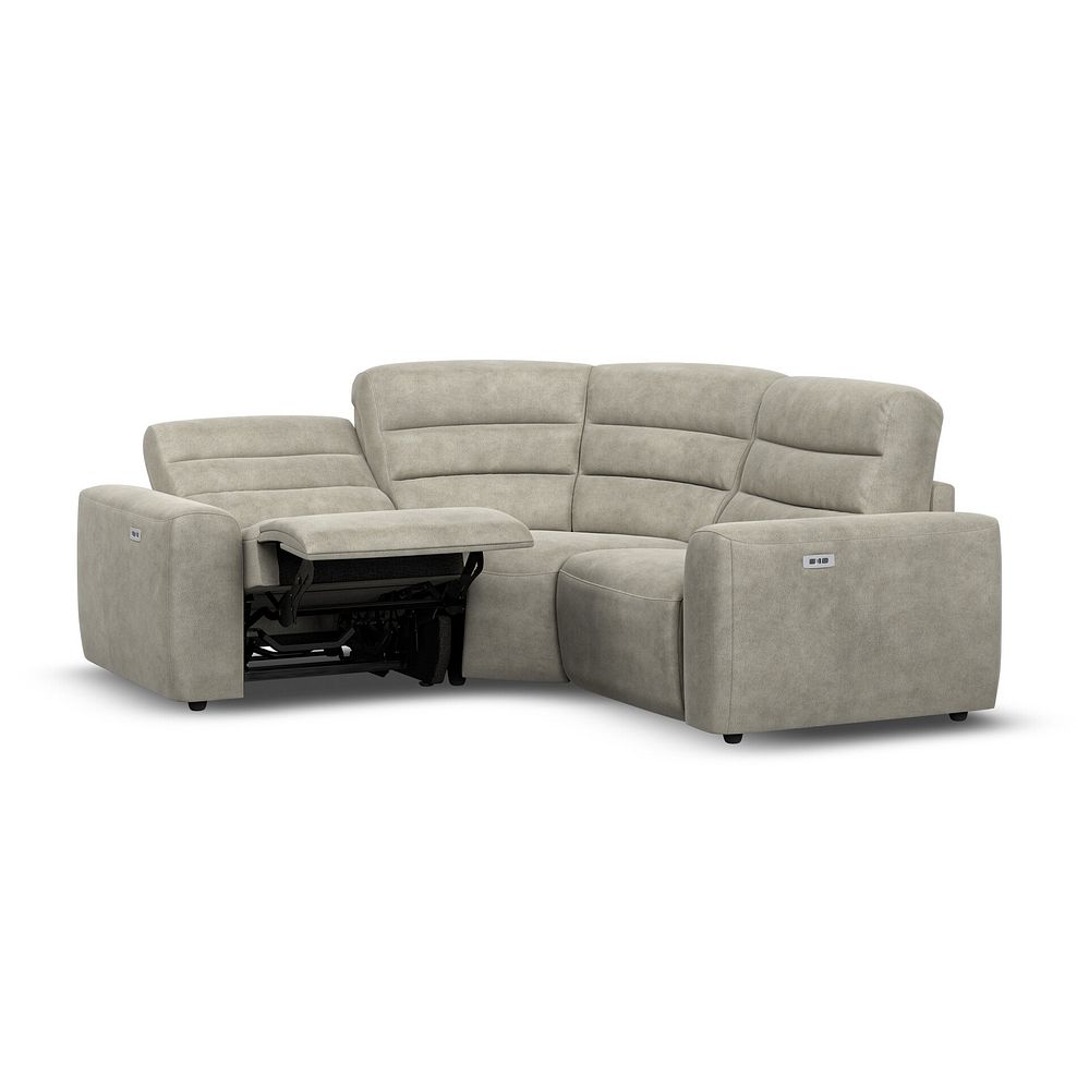 Cohen Group 1 Electric Recliner in Miller Taupe Fabric 3