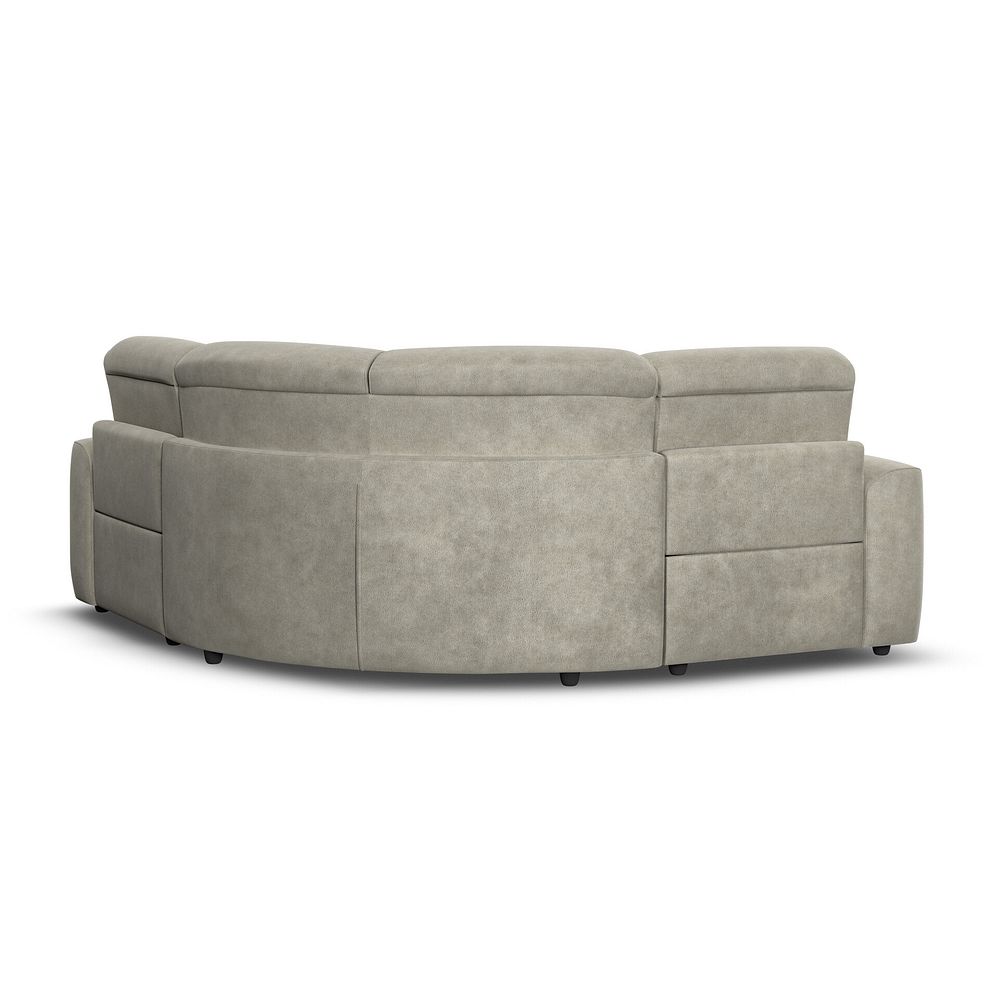 Cohen Group 1 Electric Recliner in Miller Taupe Fabric 5