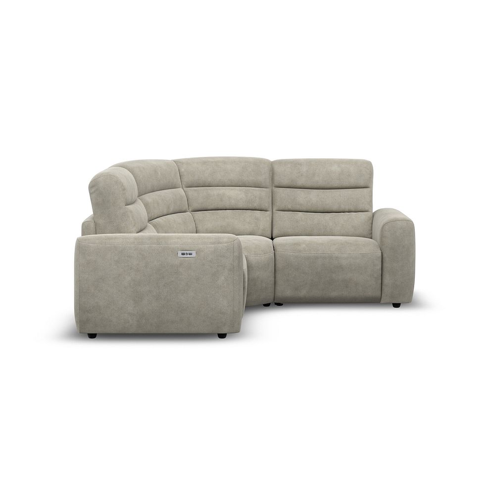 Cohen Group 1 Electric Recliner in Miller Taupe Fabric 6