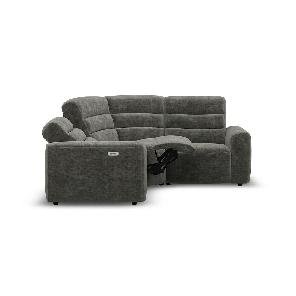 Cohen Group 1 Electric Recliner in Plush Charcoal Fabric 7