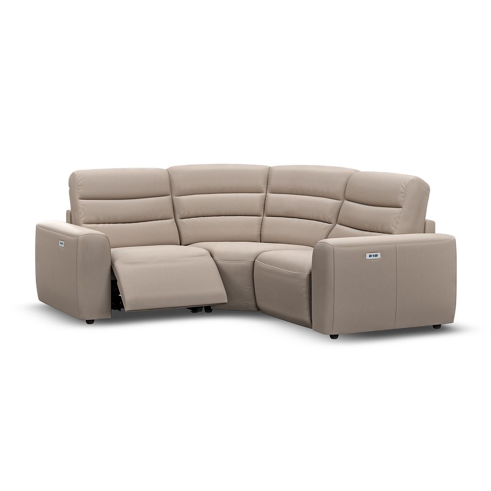 Cohen Group 1 Electric Recliner in Virgo Buff Leather 2