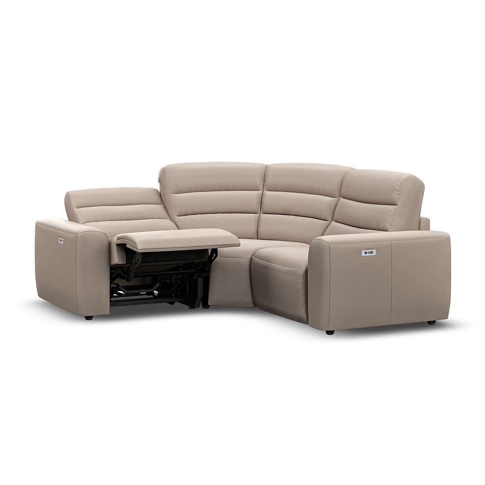 Cohen Group 1 Electric Recliner in Virgo Buff Leather 3
