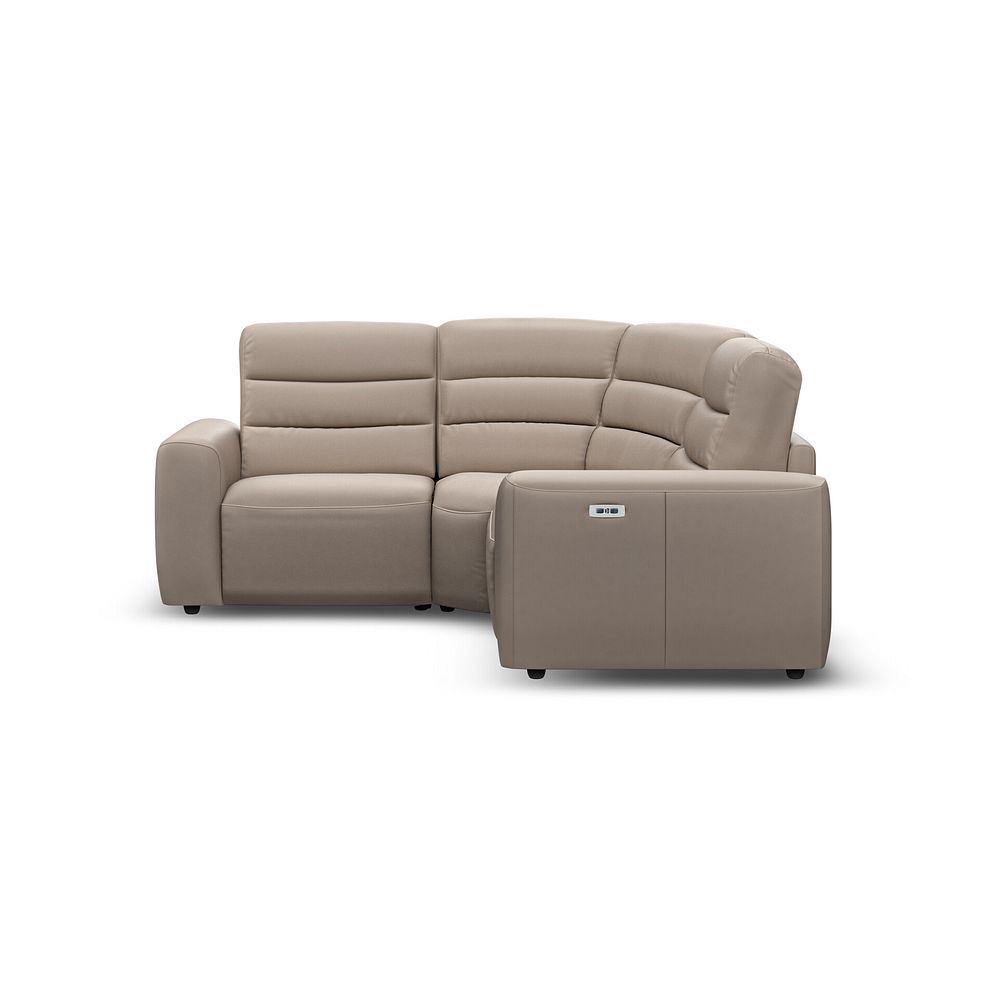 Cohen Group 1 Electric Recliner in Virgo Buff Leather 4
