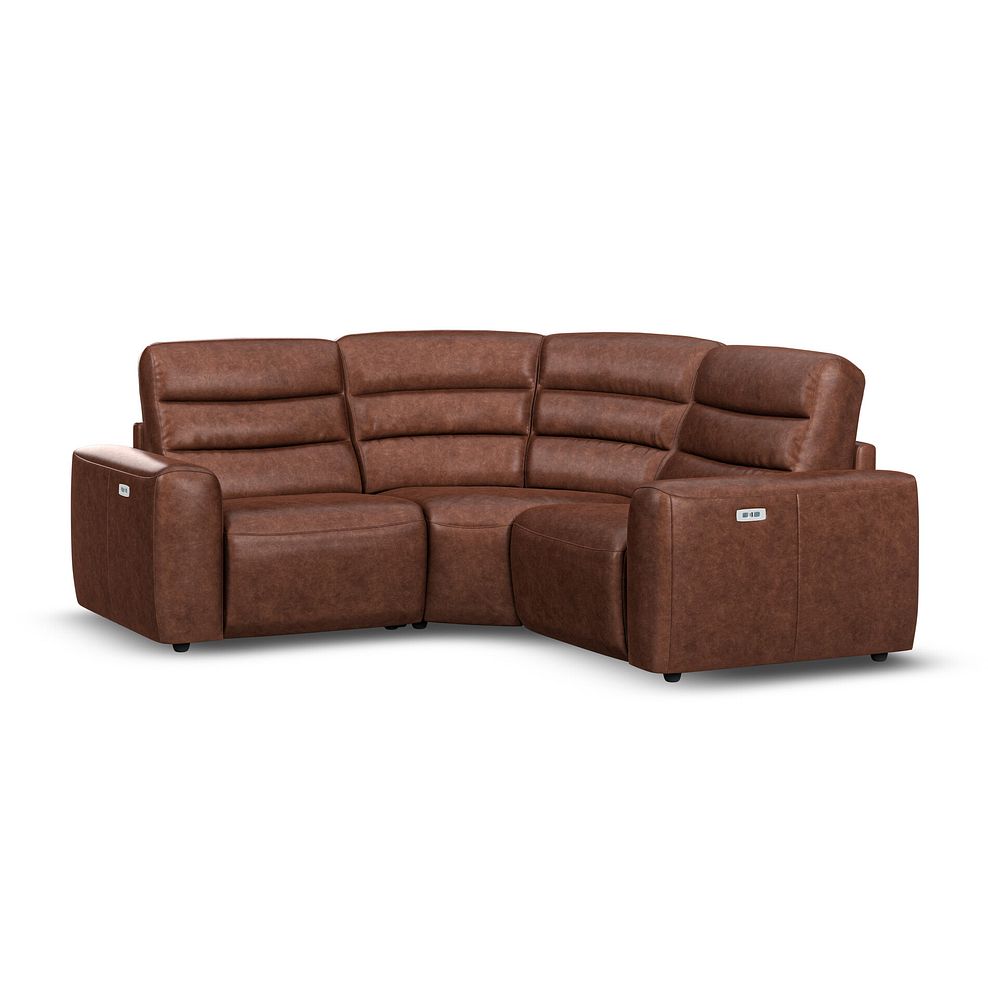 Cohen Group 1 Electric Recliner in Virgo Chestnut Leather 1