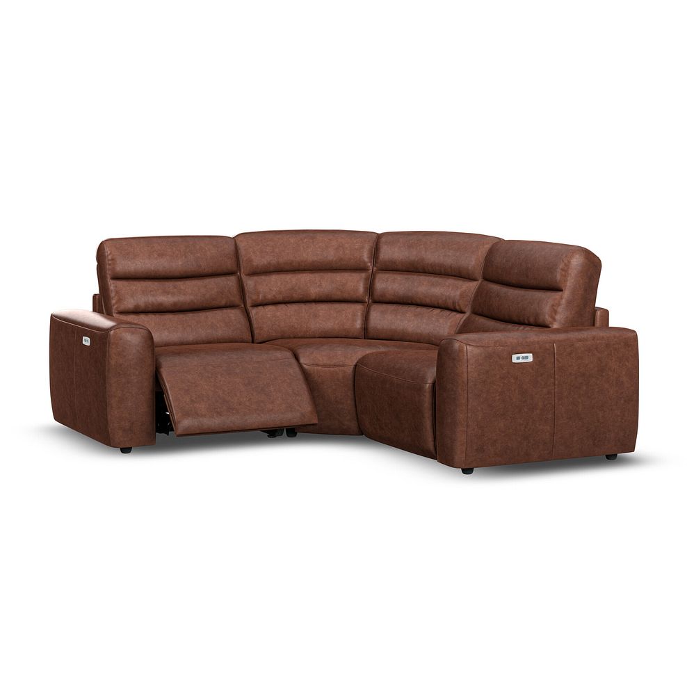 Cohen Group 1 Electric Recliner in Virgo Chestnut Leather 2