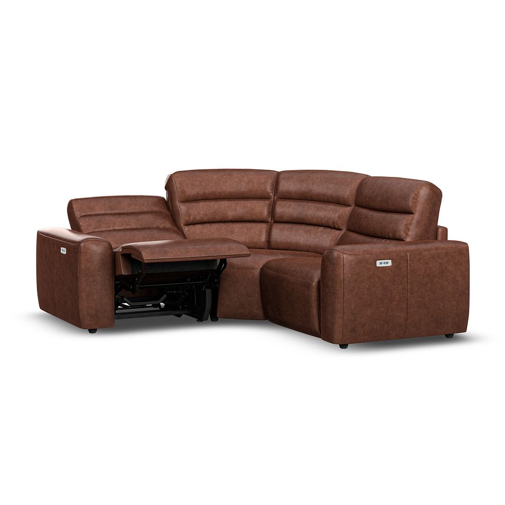 Cohen Group 1 Electric Recliner in Virgo Chestnut Leather 3