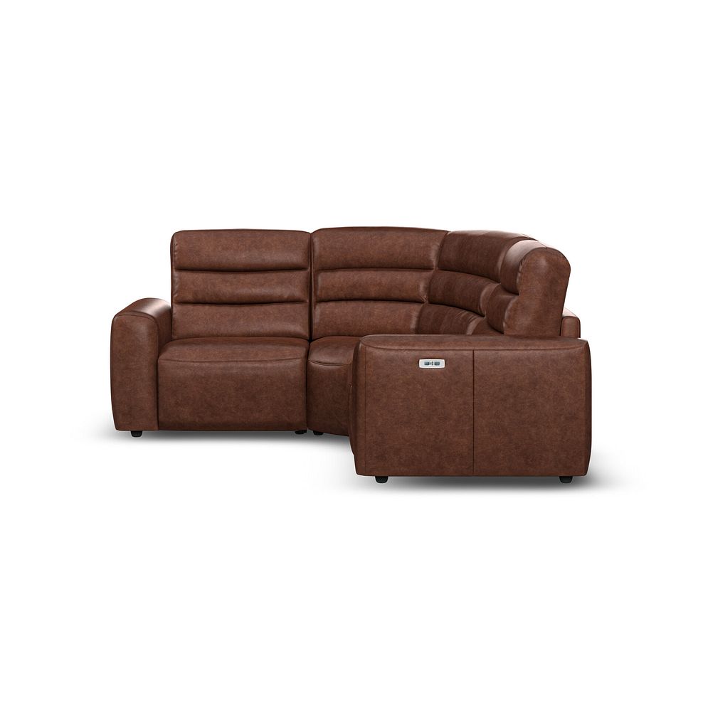 Cohen Group 1 Electric Recliner in Virgo Chestnut Leather 4