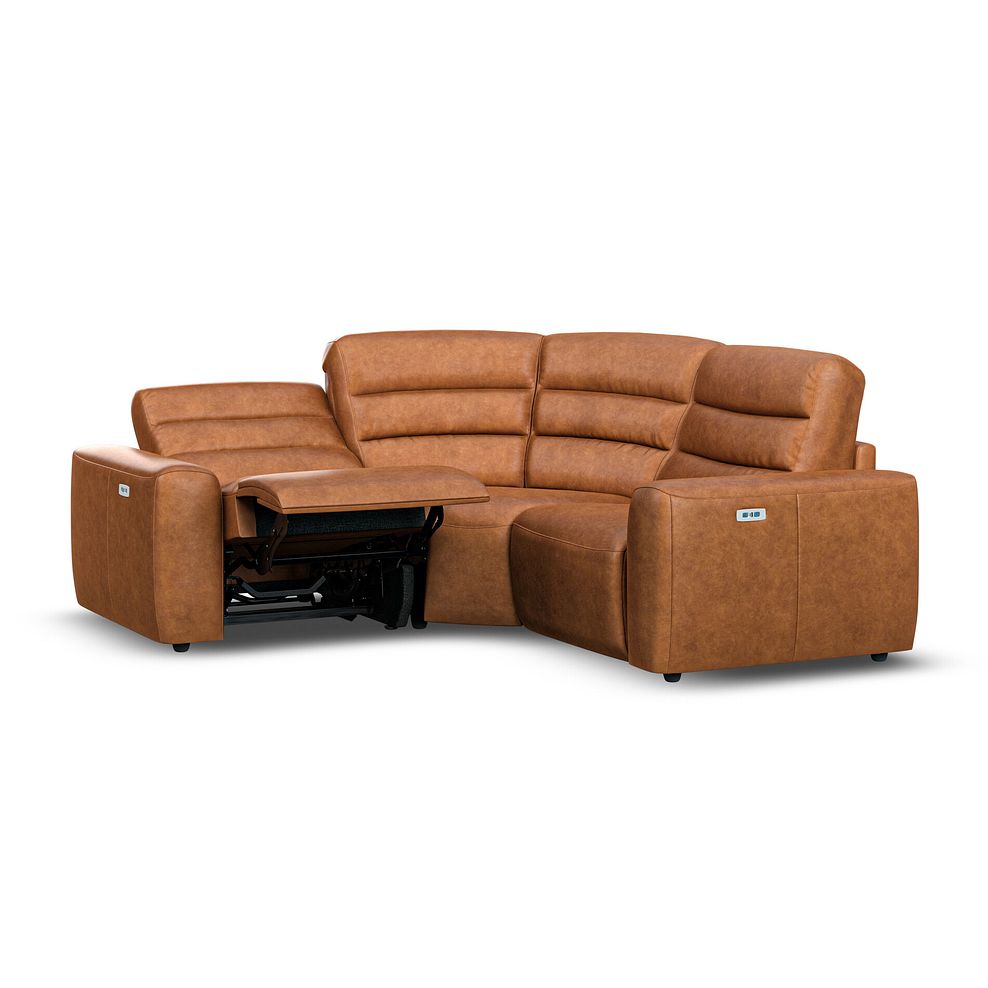 Cohen Group 1 Electric Recliner in Virgo Cognac Leather 3