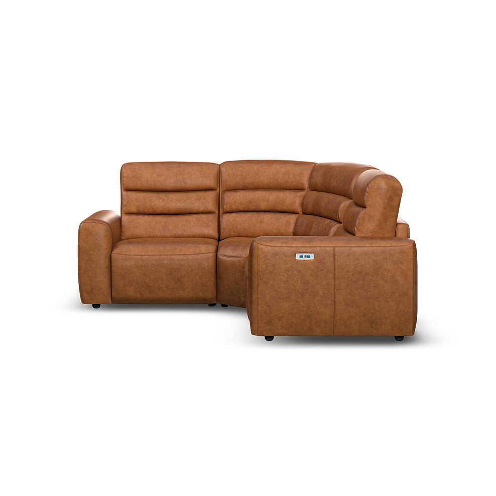 Cohen Group 1 Electric Recliner in Virgo Cognac Leather 4