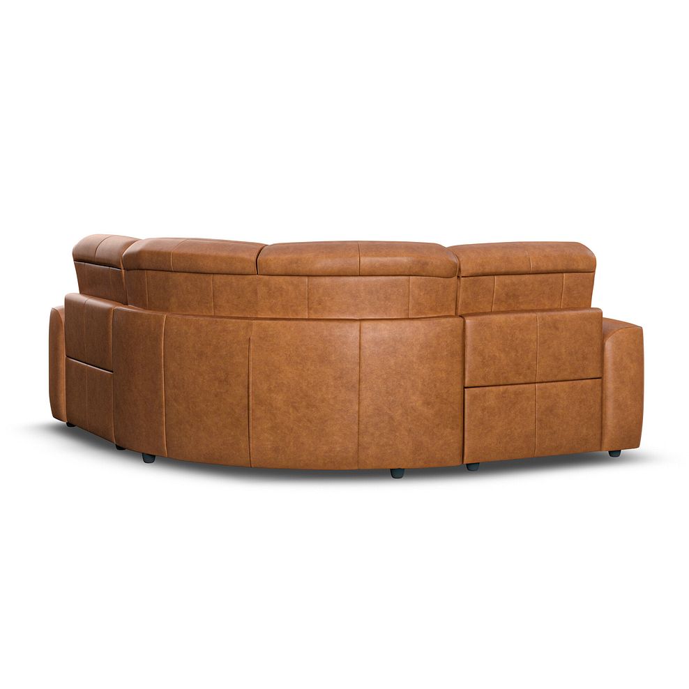Cohen Group 1 Electric Recliner in Virgo Cognac Leather 5