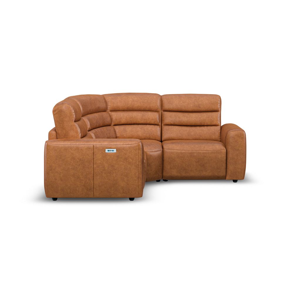 Cohen Group 1 Electric Recliner in Virgo Cognac Leather 6